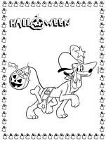 coloriage plutot a halloween